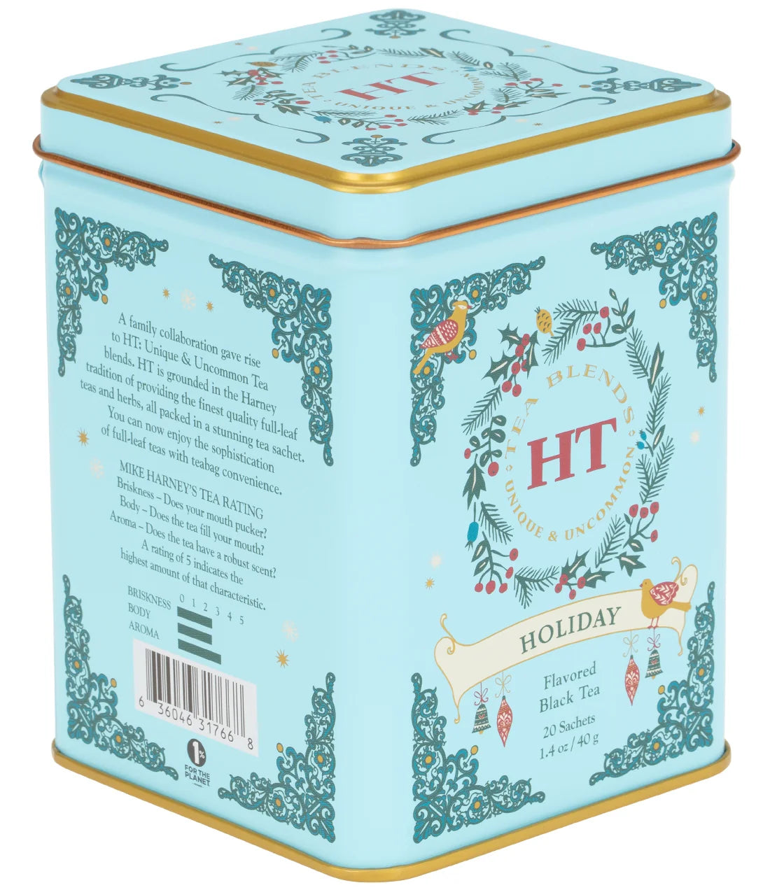 Holiday Tea, HT Tin of 20 Sachets
