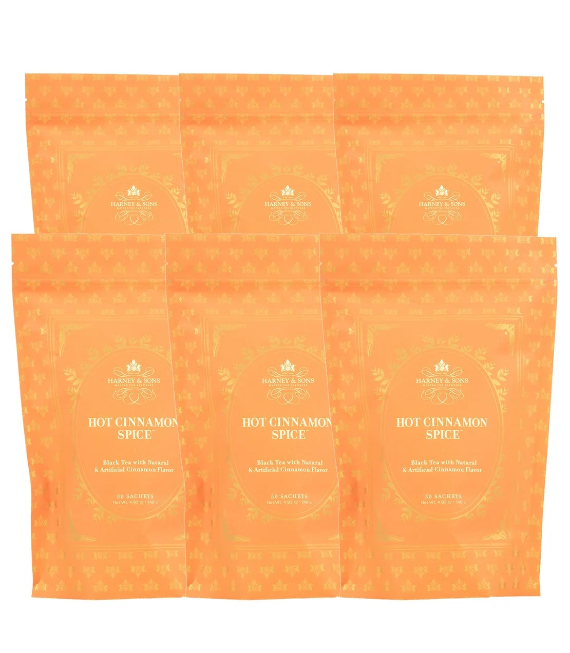 Hot Cinnamon Spice Half Dozen – 6 Bags of 50 Sachets